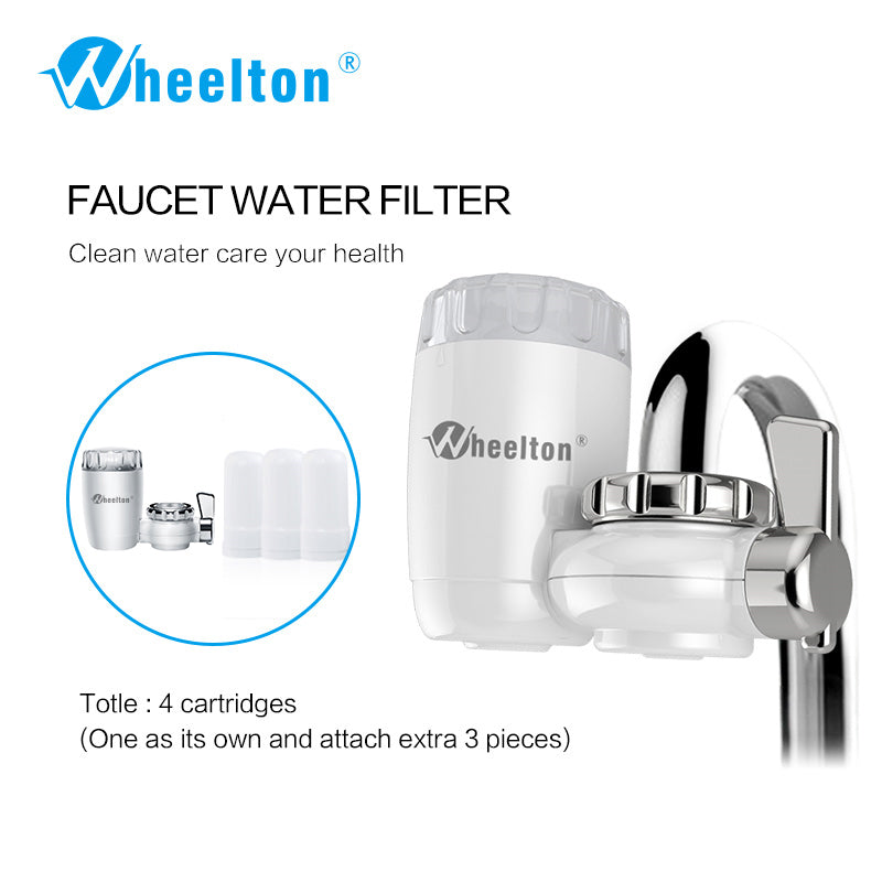 Wheelton Water Filter Faucet 8 Layers Purification Ceramic 