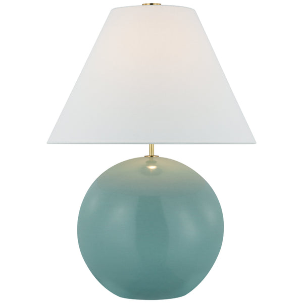 Rijden motor regel kate spade new york Brielle Large Table Lamp in Seafoam Blue with Line –  Foundry Lighting