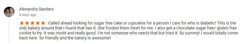 Sugar free cupcake review