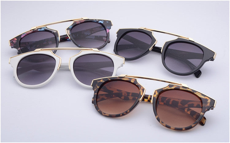 Women's New Fashion Cat Eye Mirrored Sunglasses