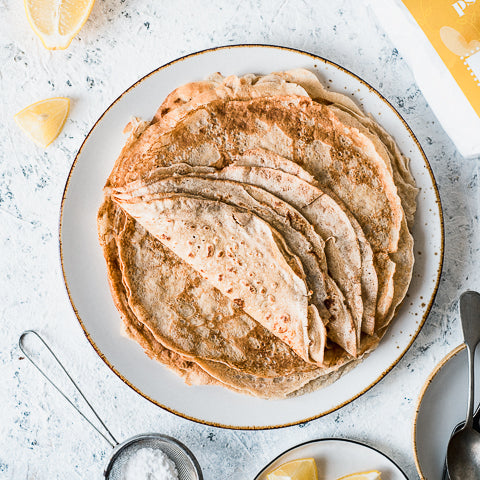 Recept za palačinke s svežo zmleto kaljeno moko