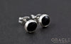 Sterling Silver Black Onyx Earrings
