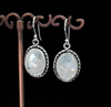Sterling Silver Moonstone Earrings