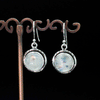 Sterling Silver Moonstone Earrings