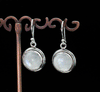Sterling Silver Moonstone Earrings