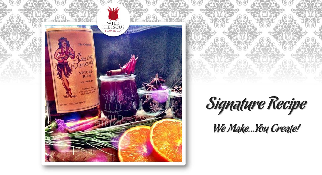 Hibiscus Winter Warmer Mulled Wine