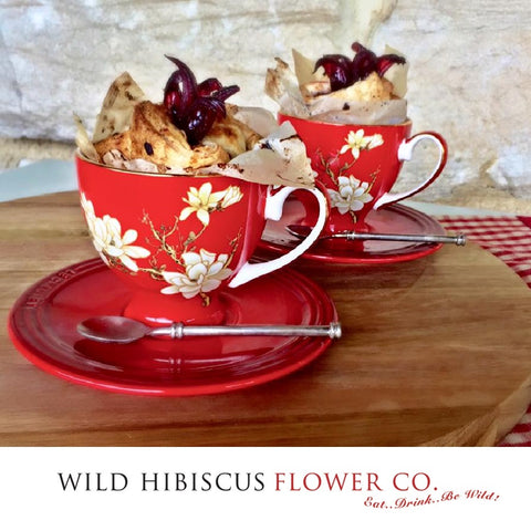Wild Hibiscus Pastry