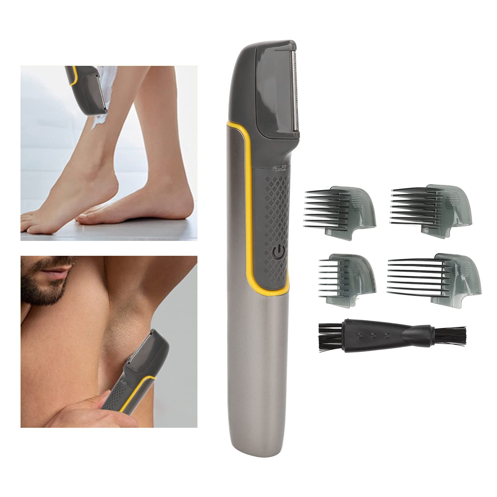 Hair Trimmer with LED Light, Waterproof Electric Shaver, Armpit H – BABACLICK