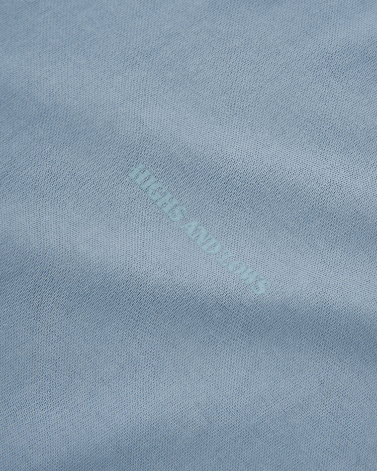 Lies and Hoes T-shirt - Clear Blue