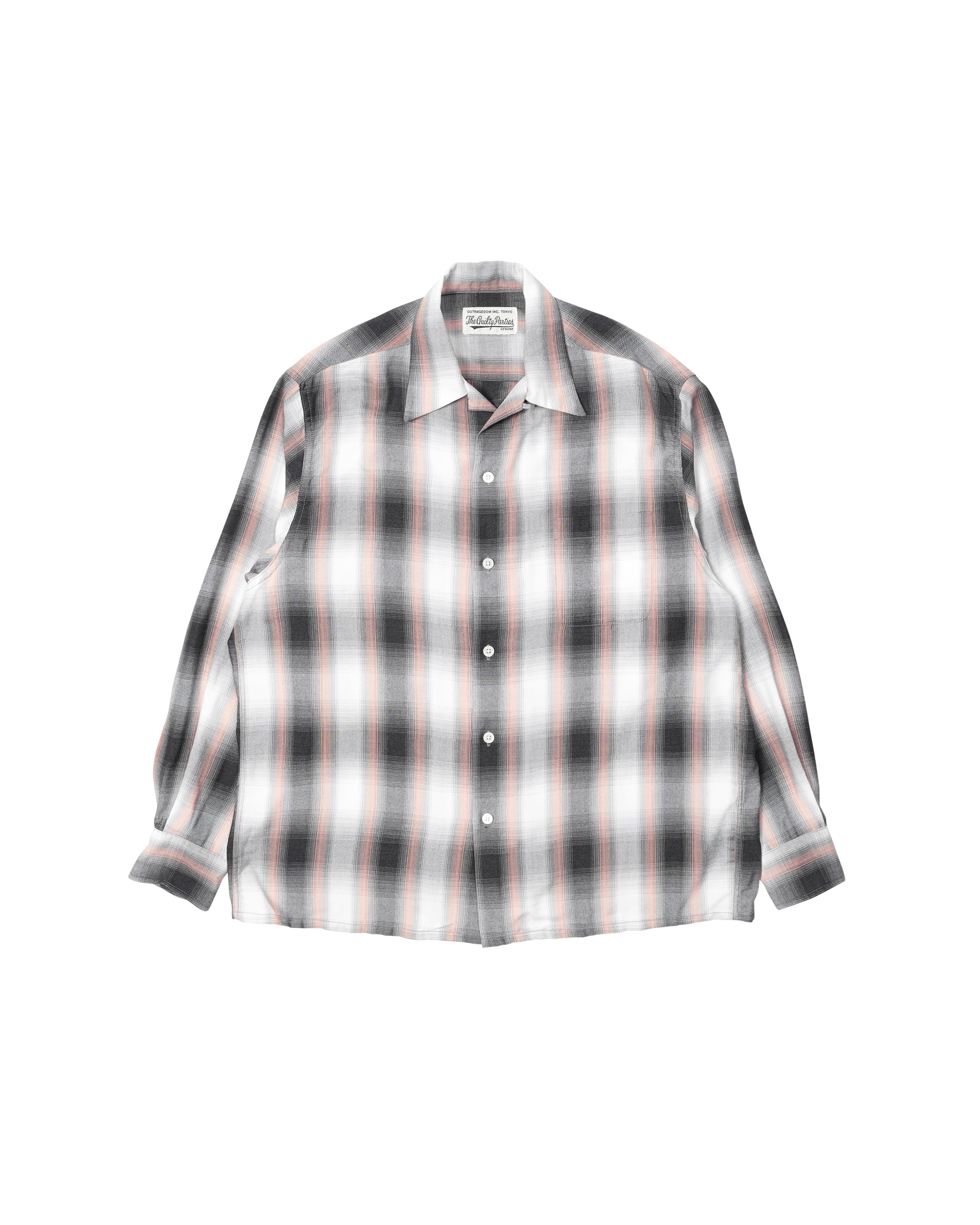 ○スーパーSALE○ セール期間限定 WACKO MARIA OMBRE CHECK SHIRTS