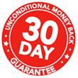 Unconditional 30-Day Money Back Guarantee