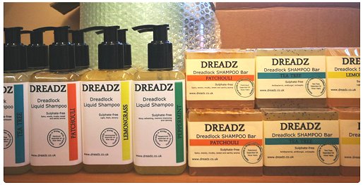 Our all new Liquid Dreadlock Shampoos... an easier way to wash your dreads!