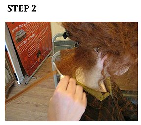 How to make and grow dreadlocks... step 2.