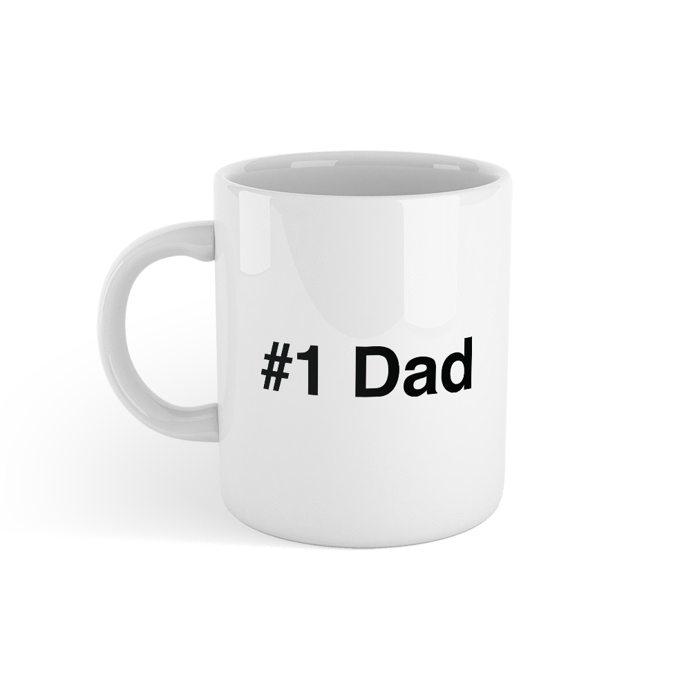 number one dad mug