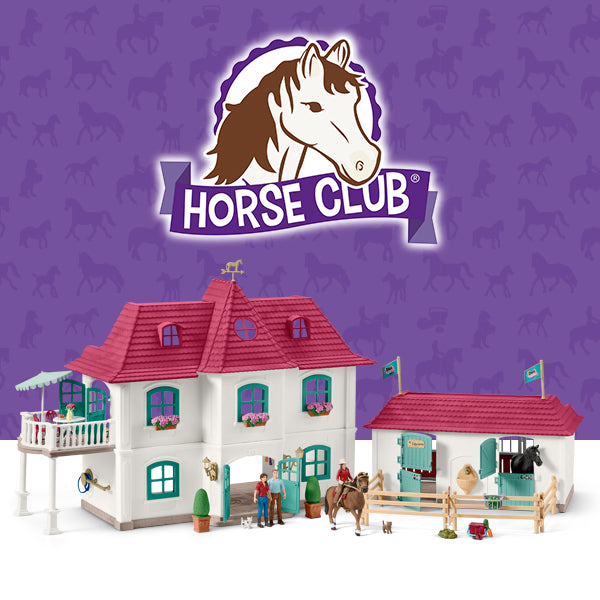 schleich large horse stable with house