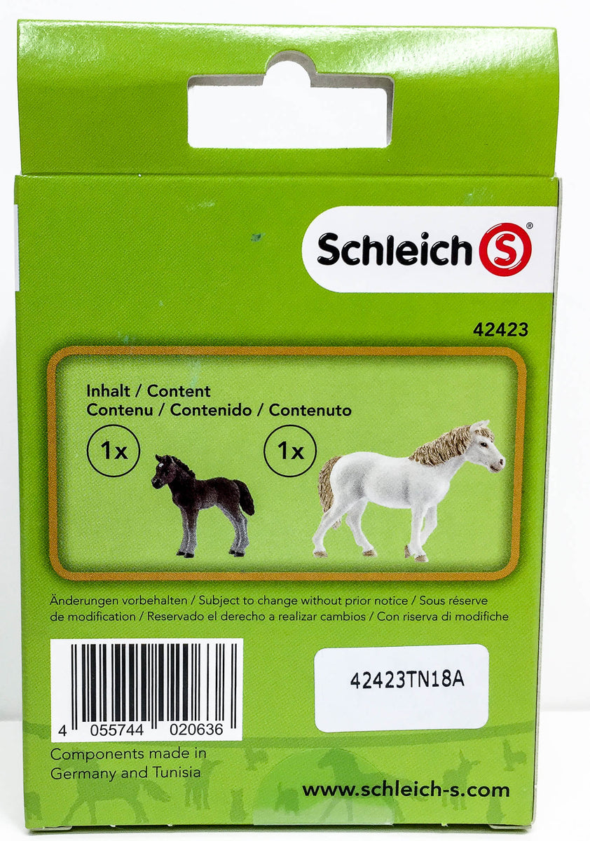 schleich mare and foal