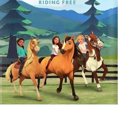 spirit riding free chica linda