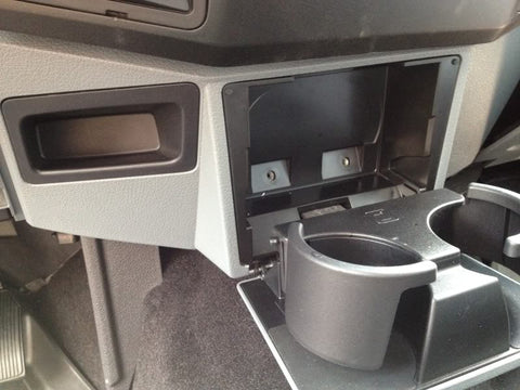 Ford Super Duty Cupholder Removal