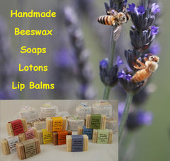 Bills Bees soaps, lip balm, lotions