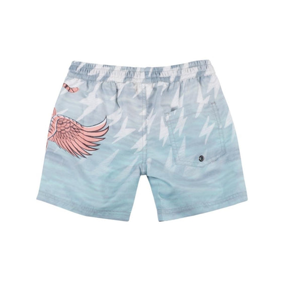 Paper Wings Long Boardshorts Tiger