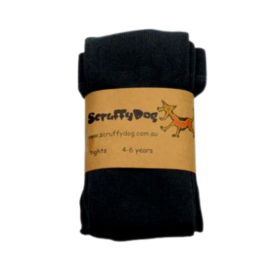 Scruffy Dog Tights - Black