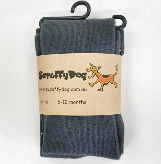 Scruffy Dog Tights - Volcanic Grey