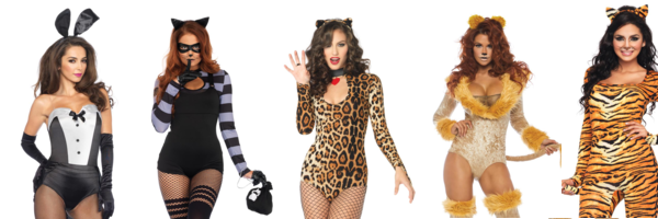 Wild Zebra Animal Print Bodystocking Open Crotch Plus & Reg Adult Woman Costume! 