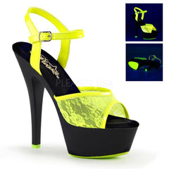 Non Yellow Stripper Shoes
