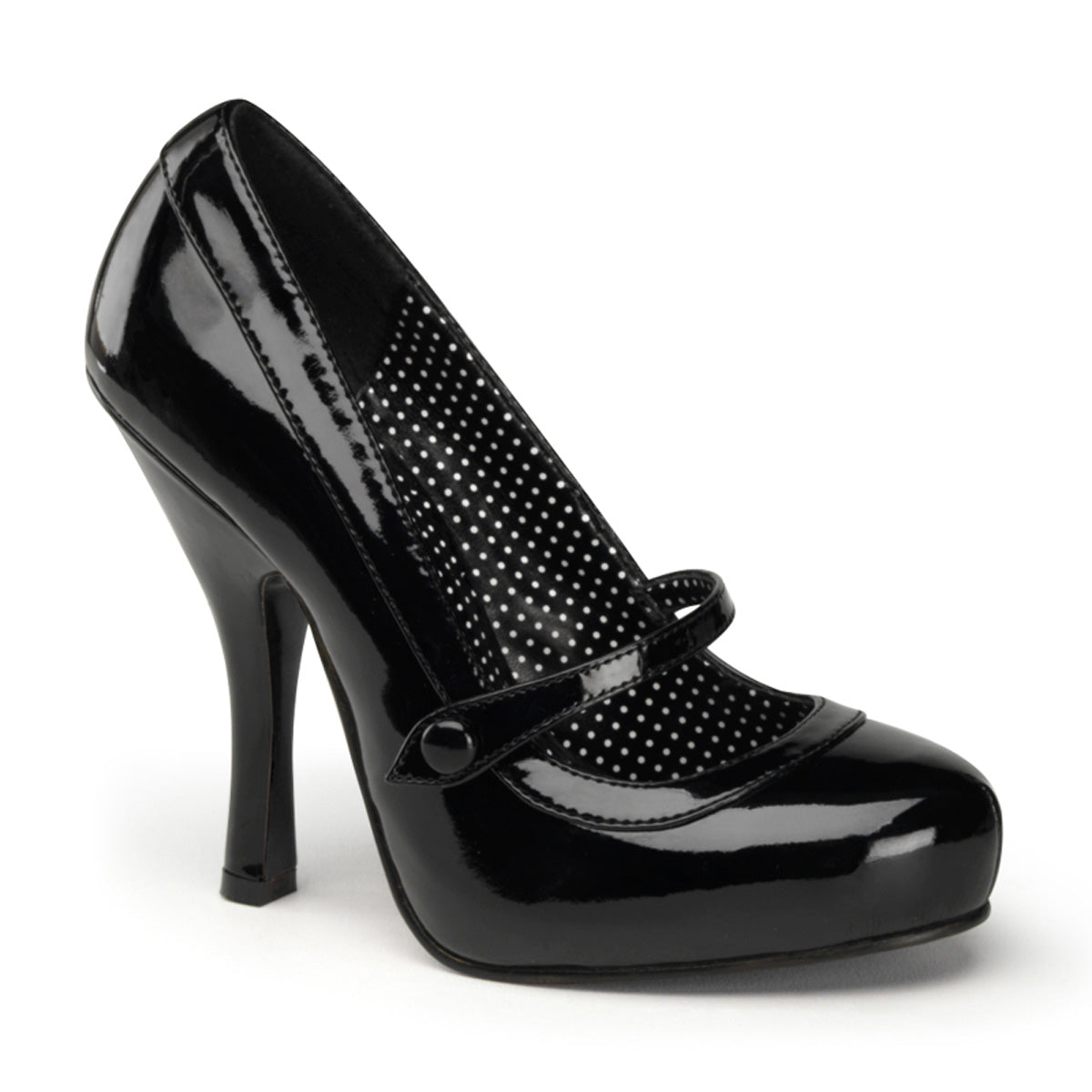 CUTIEPIE-02 UP Glamour Patent Retro Glamour Schoenen – Dancing Shoes - KLS Supplies Ltd
