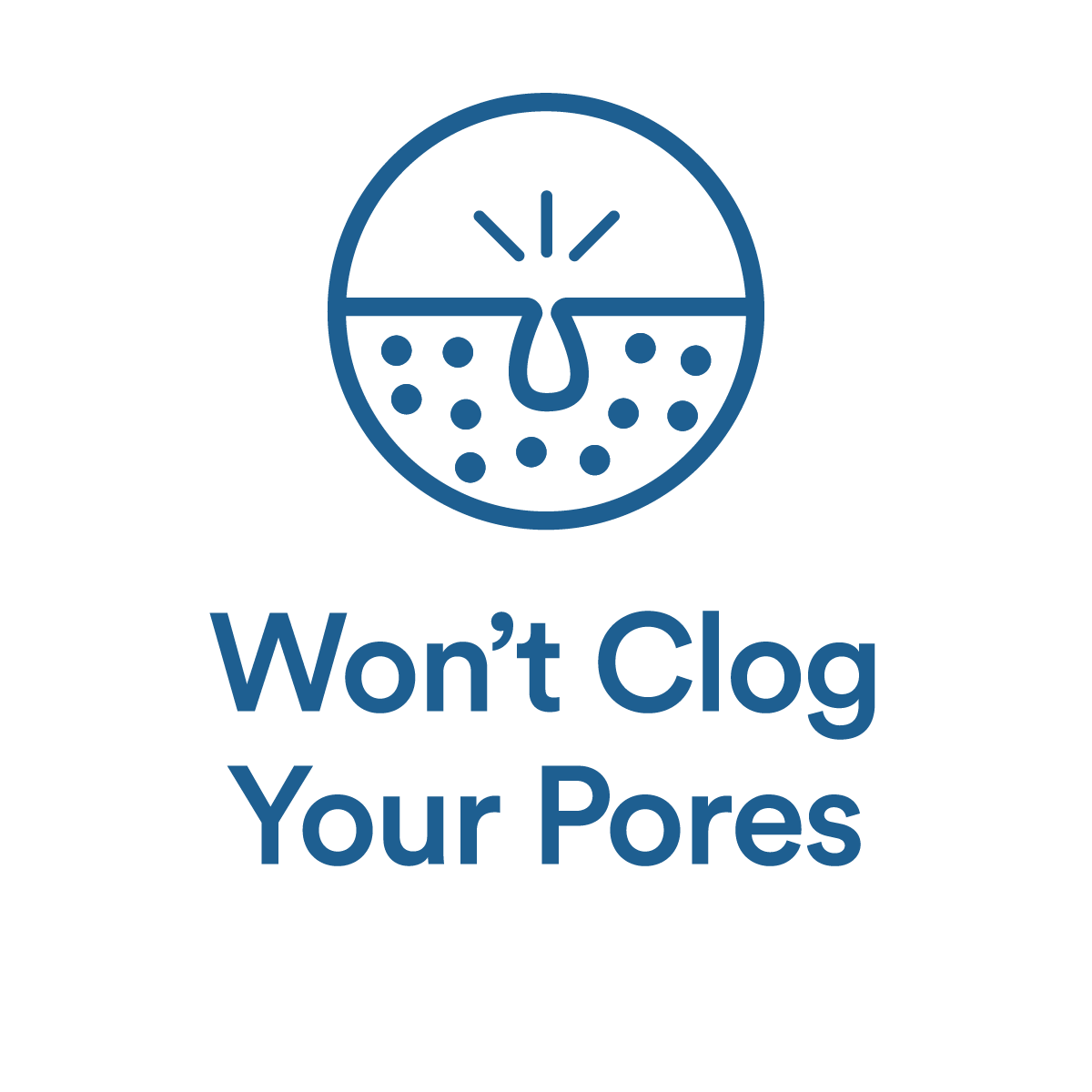 Won't Clog Pores