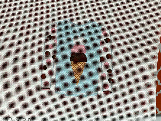 Ice Cream Cone Blue Sweater