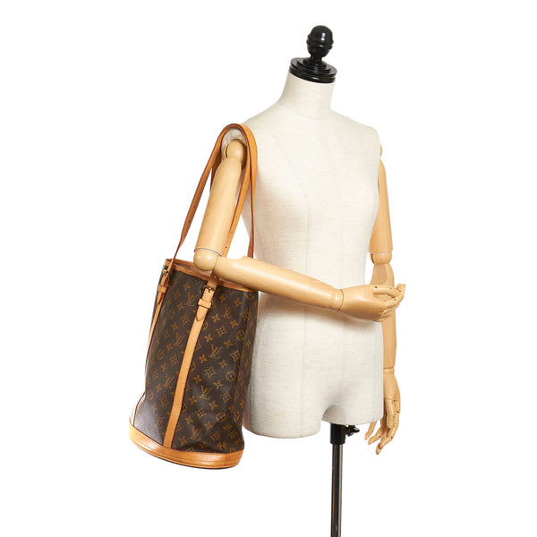 Louis Vuitton Monogram Bucket GM Shoulder Bag