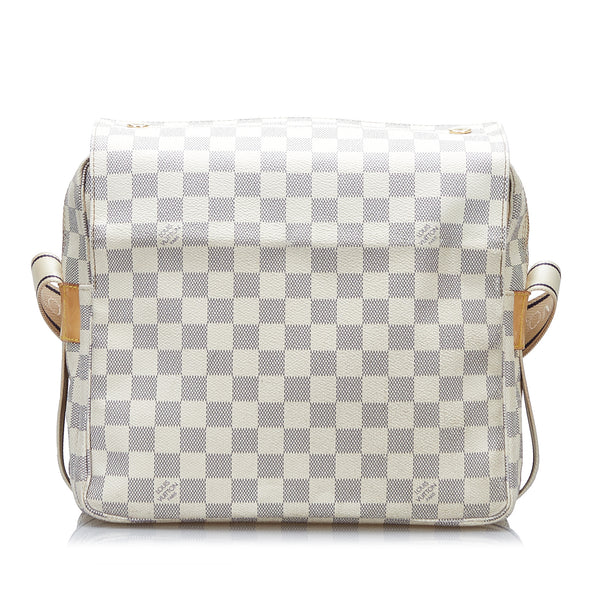 LOUIS VUITTON Damier Azur Canvas Naviglio Messenger Bag