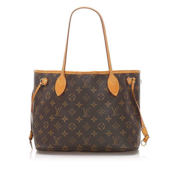 Brown Louis Vuitton Monogram Neverfull PM Bag – Designer Revival