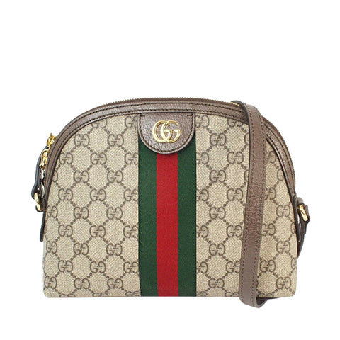 Gucci Ophidia Gg Supreme Cross Body Mini Bag in Brown