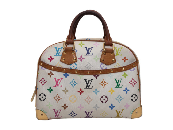 Louis Vuitton 2004 Pre-owned Monogram Multicolour Trouville Handbag - White