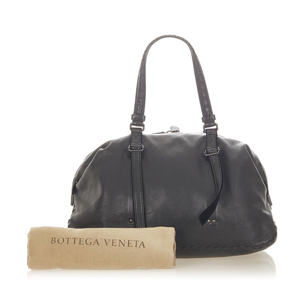 Preowned Bottega Veneta Jodie Bag Suede Gray