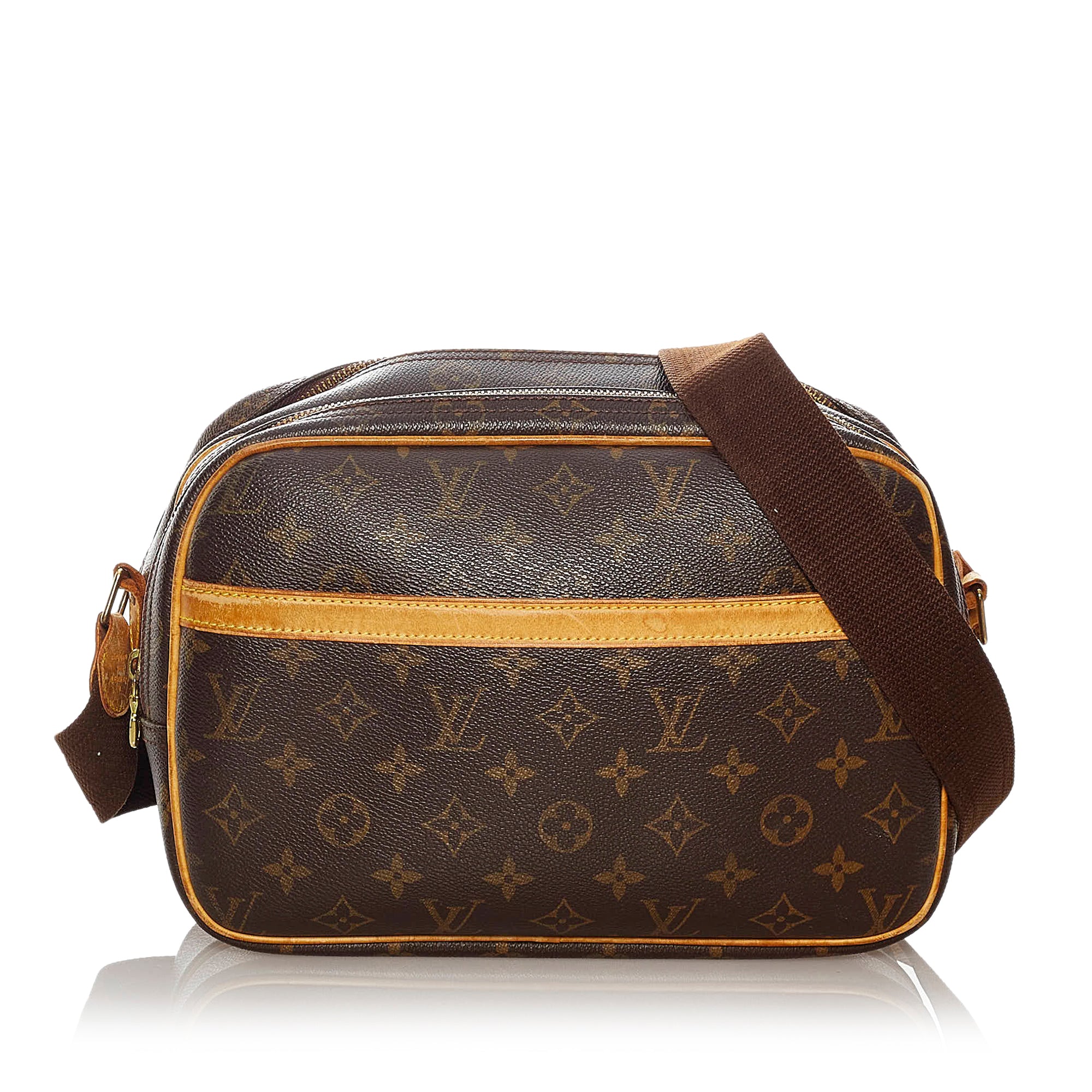 Brown Louis Vuitton Monogram Reporter PM Crossbody Bag, Infrastructure-intelligenceShops Revival