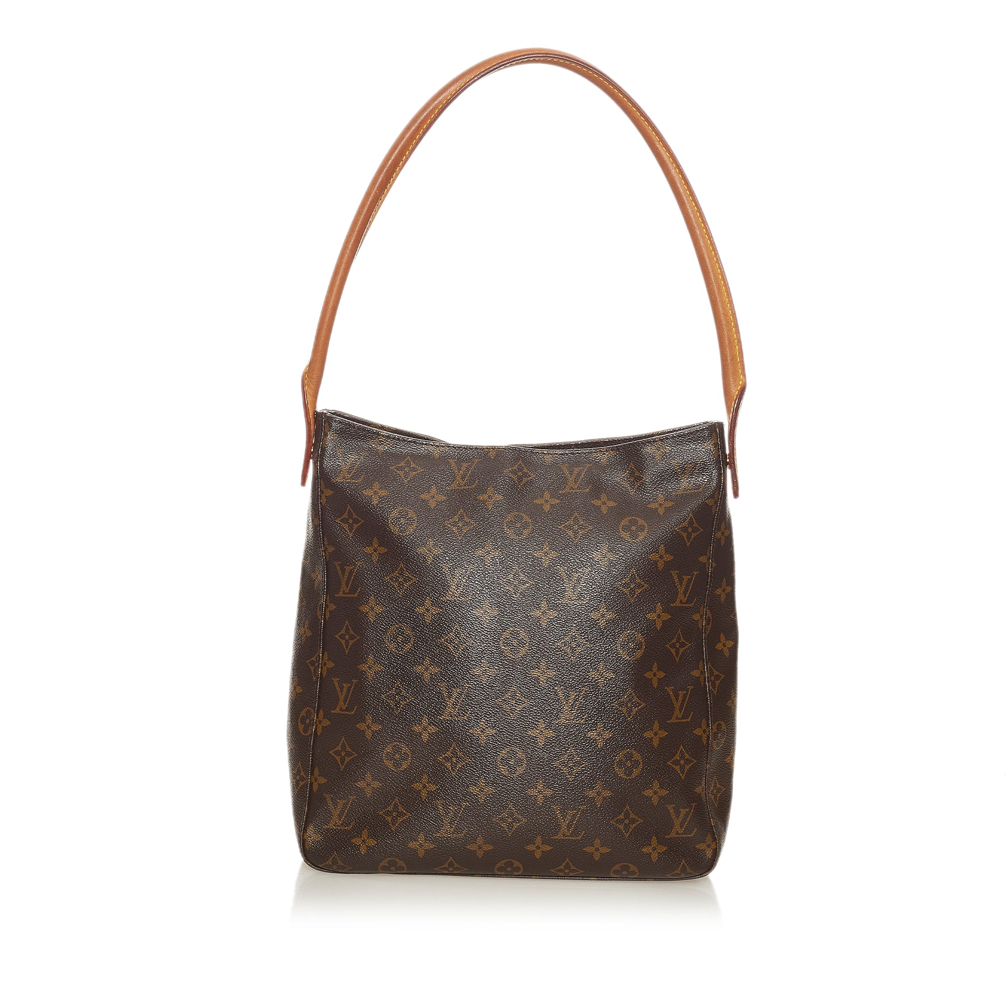 Louis Vuitton - Authenticated Trouville Handbag - Cloth Brown for Women, Very Good Condition