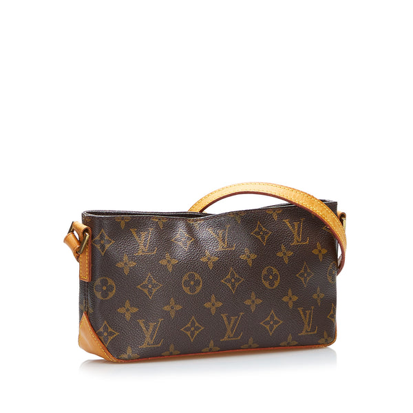 Louis Vuitton Motard Pochette Monogram Leather Bag