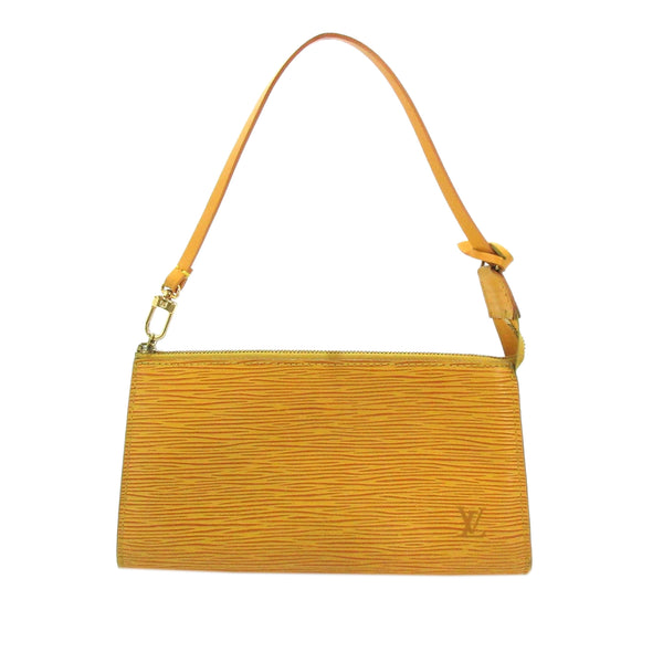 Shop for Louis Vuitton Yellow Epi Leather Lussac Shoulder Bag - Shipped  from USA