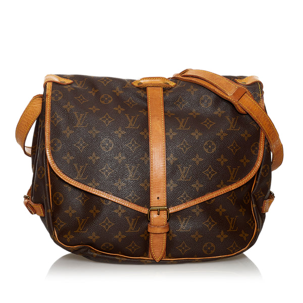 Louis Vuitton 1995 Pre-owned Saumur 35 Shoulder Bag - Brown