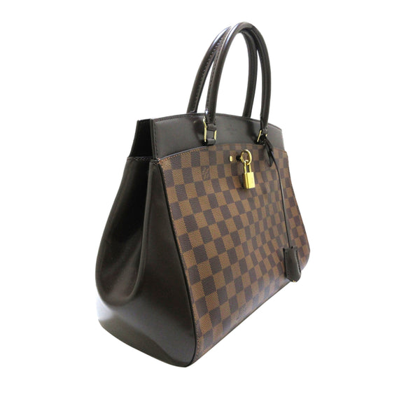 Louis Vuitton Damier Ebene Canvas Rivoli MM Bag Louis Vuitton