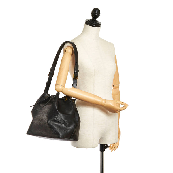 LOUIS VUITTON Epi Leather Petit Noe Black Shoulder Bag - Last Call