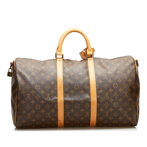 Louis Vuitton Epi Leather Keepall 55 - Brown Luggage and Travel