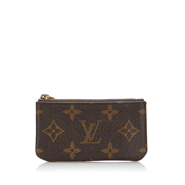 Louis Vuitton Monogram Pochette Cles Wallet Coin Purse/ Key Pouch Vintage