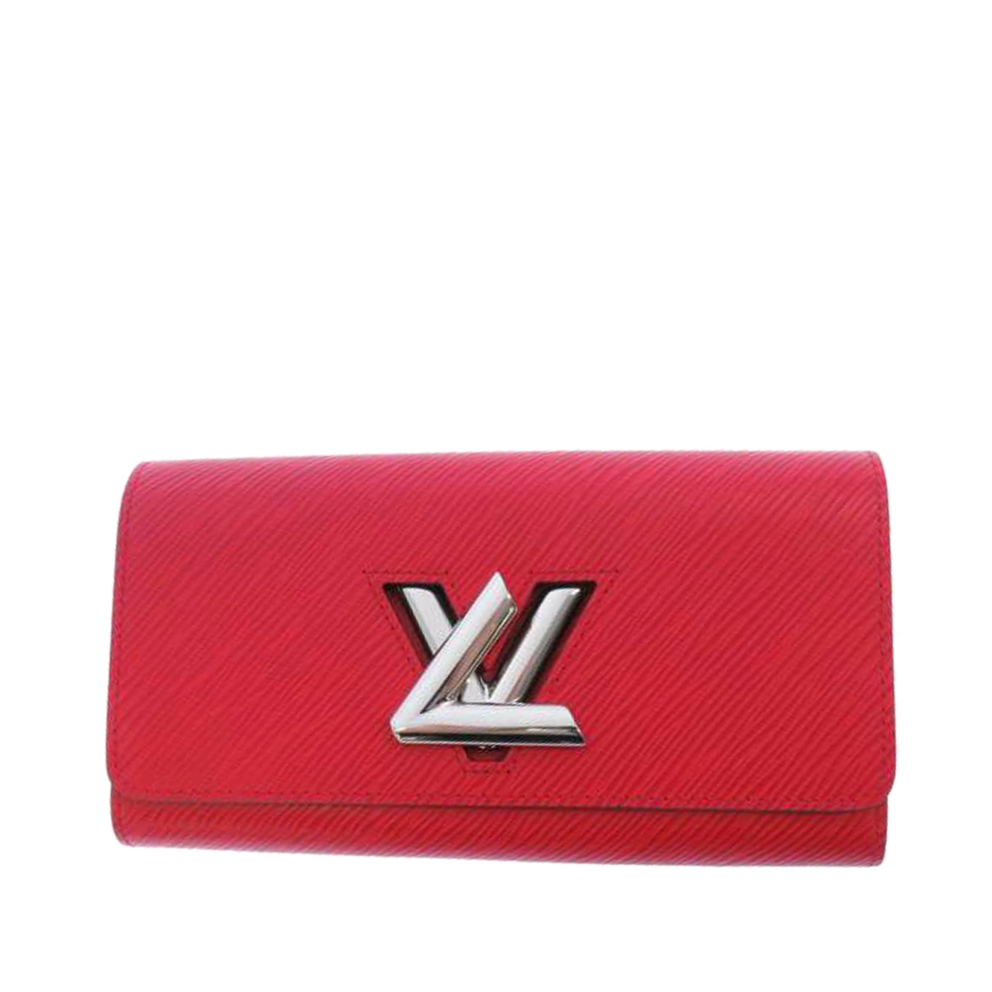 Louis Vuitton Epi Twist Compact Red Leather Money Card Women’s Wallet