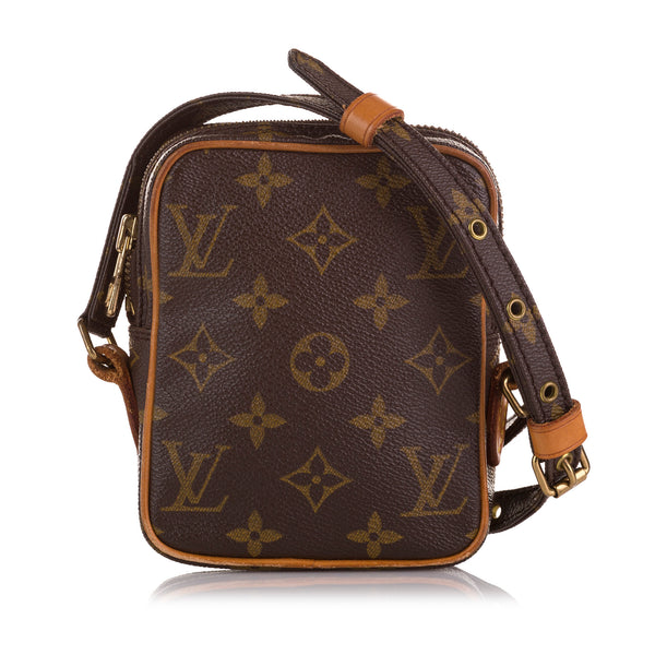 Louis Vuitton Geronimos Canvas Shoulder Bag (pre-owned) in Brown