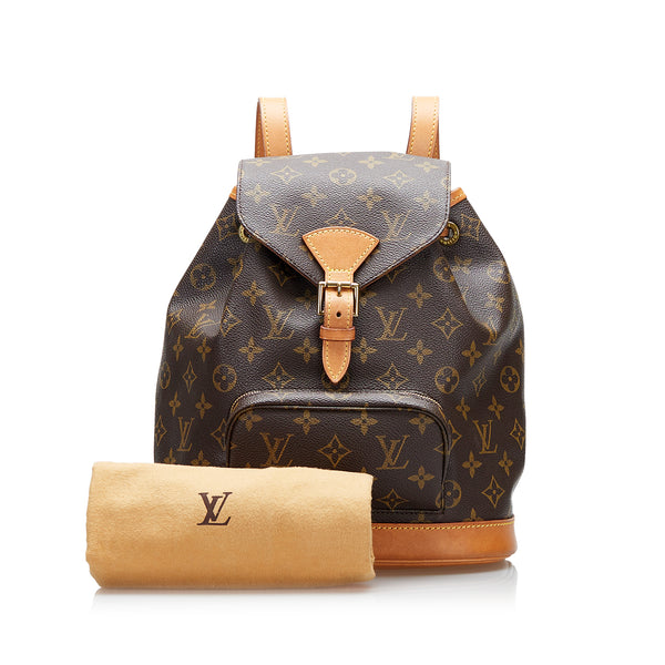 Louis Vuitton Montsouris Drawstring Travel Backpack LV-B0505P-0002