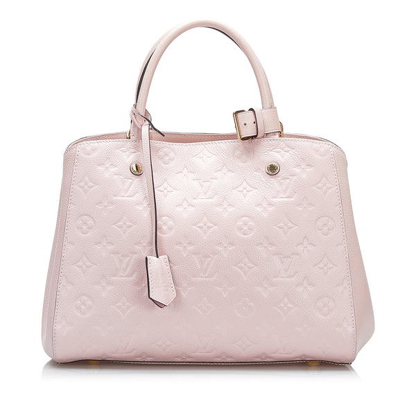 Louis Vuitton Monogram Empreinte Flower Montaigne Bag